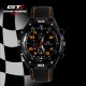Gt 54 grand touring silicona banda analógico deportivo reloj de cuarzo
